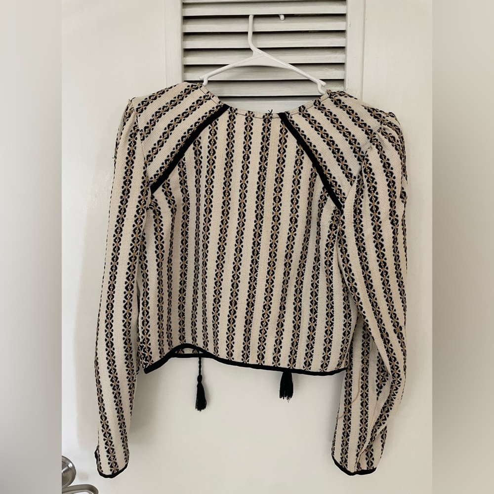 Patterned Top/Jacket - Picture 2 of 3